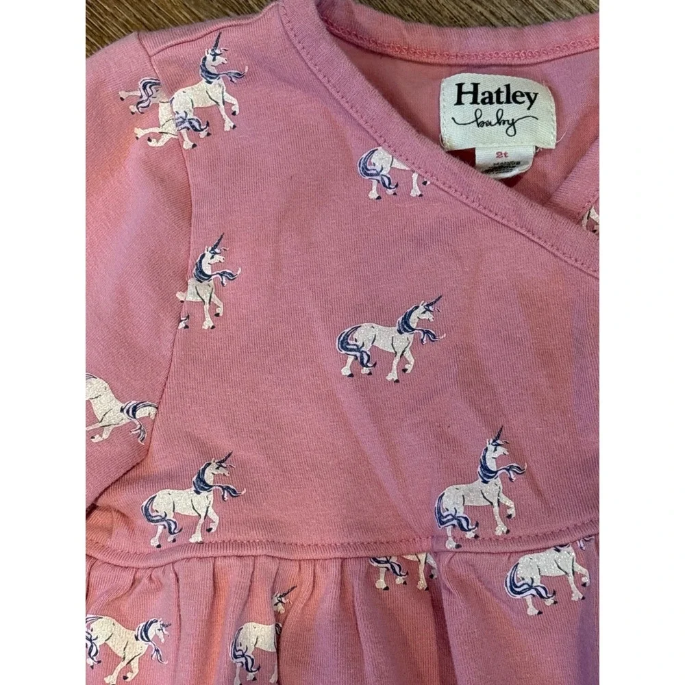 Hatley Toddler Girls Pink horse dress 2T‎